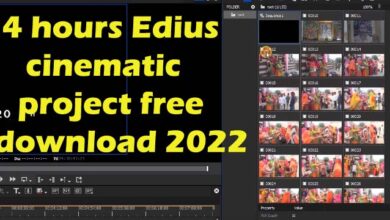 4 20hours 20Edius 20cinematic 20project 20free 20download 202022