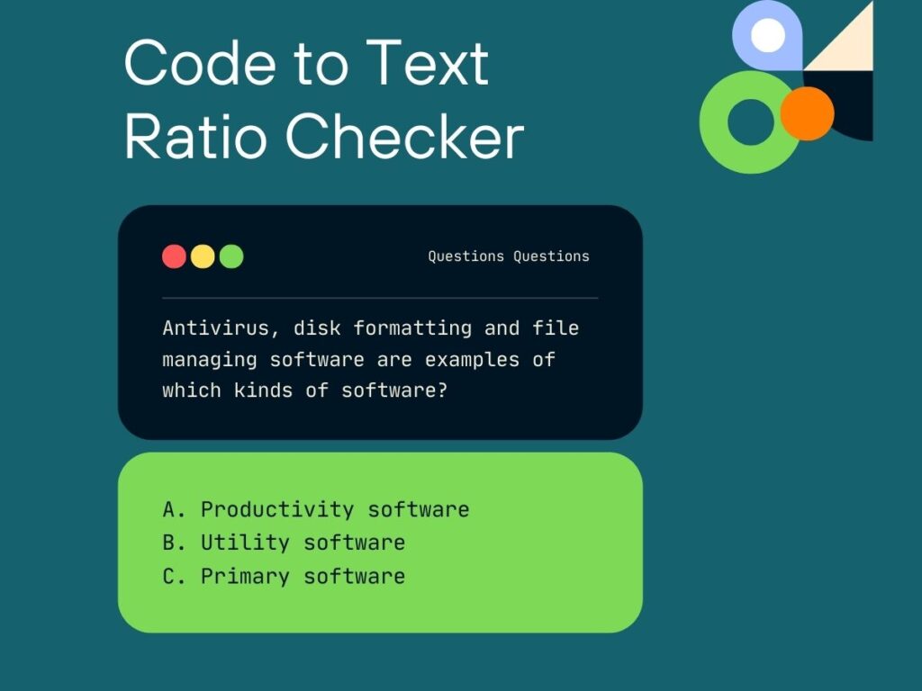 Code to Text Ratio Checker