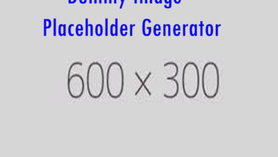 Dummy Image Placeholder Generator