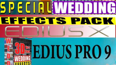 Edius Special Wedding Effects For Edius With HD Pack of 50 Puls