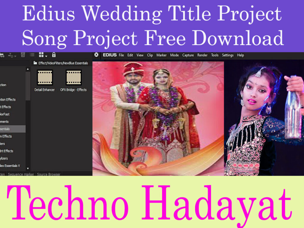 Edius Wedding Title Project Free Download