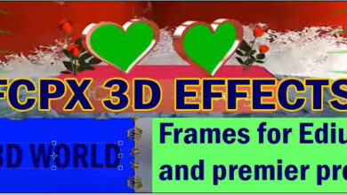 FCPX FRAMES AND EFFECTS