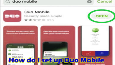 How do I set up Duo Mobile on my phone? Duo Mobile Application