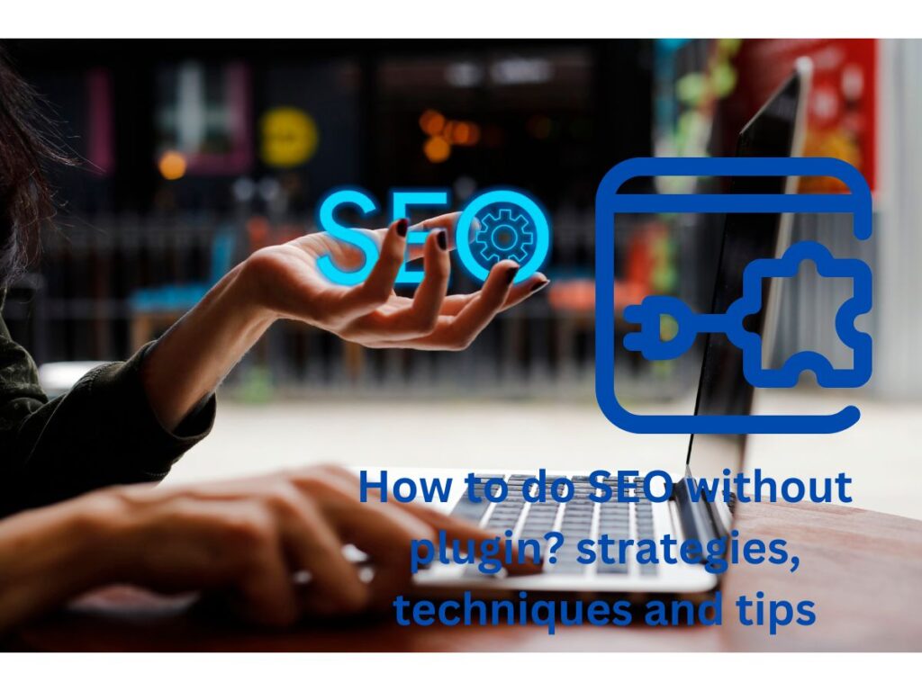 How to do SEO without plugin? strategies, techniques, and tips to increase