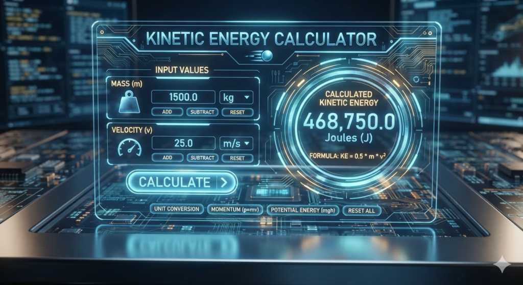Kinetic Energy Calculator