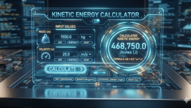 Kinetic Energy Calculator