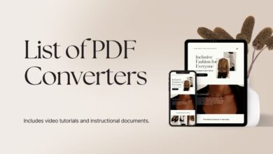 List of PDF Converters