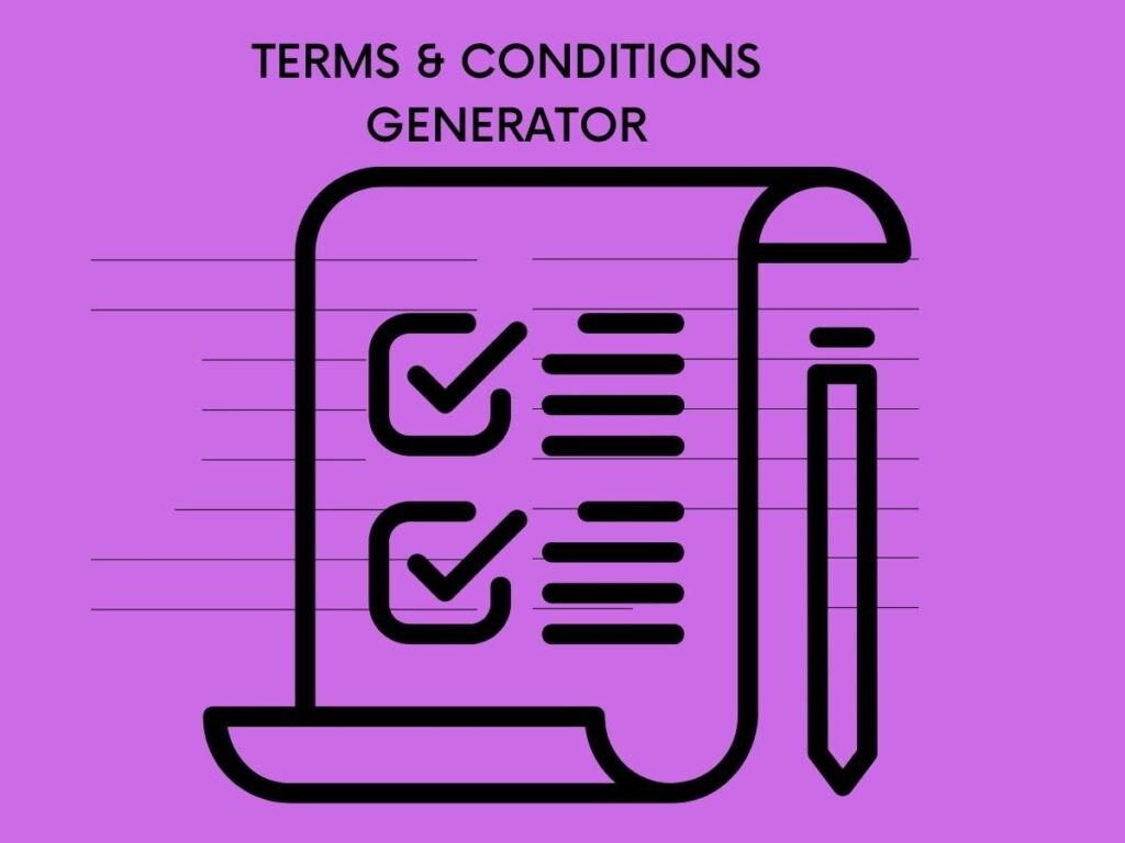Terms & Conditions Generator