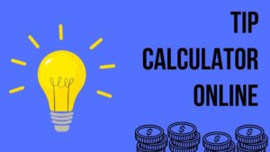 Tip Calculator Online – BGRemovers