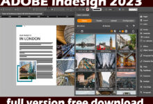 Adobe InDesign 2023 Free Download on your PC